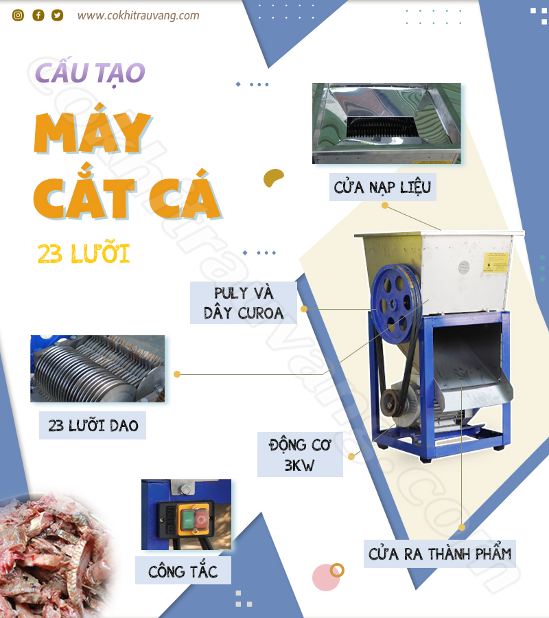 Giá máy cắt cá